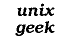 UNIX geek