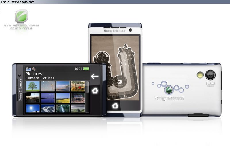 Мини версия. Обои Sony Ericsson Aino
