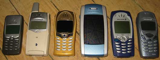 Sony Ericsson mobile phone range
