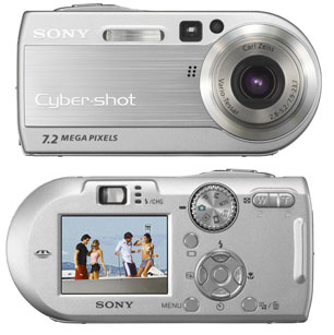 Sony Cyber-shot 7.2 Mega Pixels  -  7