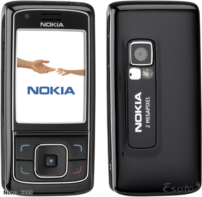 Nokia 6288 closed