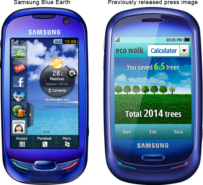 Samsung Blue Earth