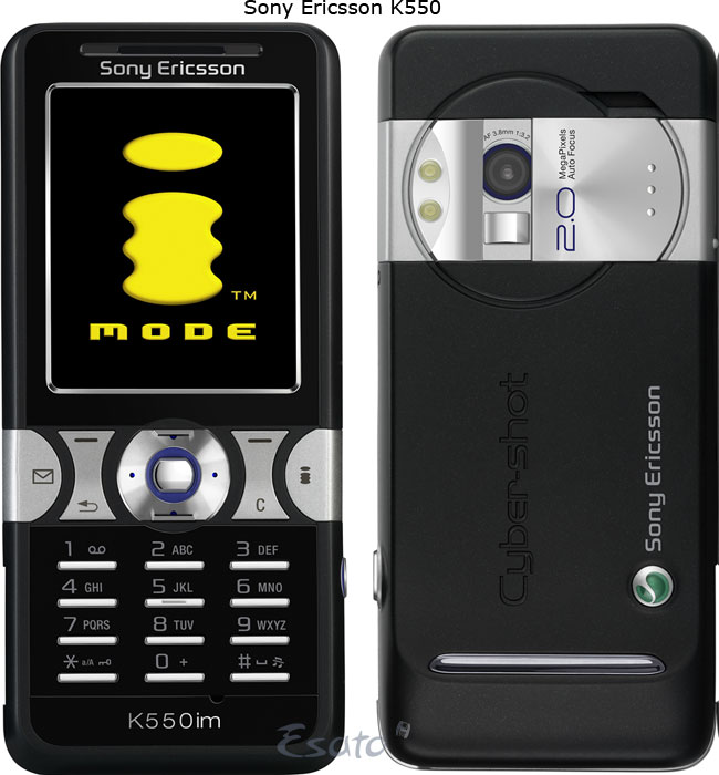 Sony Ericsson's K810 and K550 Cybershot phones: slim 3.2 and 2.0 megapixel  shooters