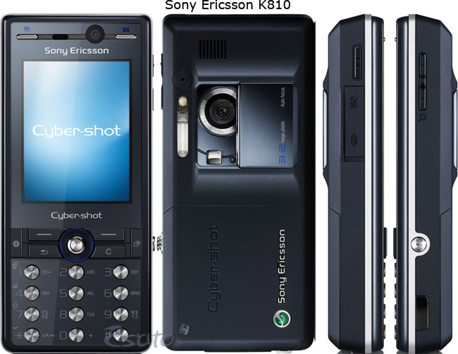 Sony Ericsson's K810 and K550 Cybershot phones: slim 3.2 and 2.0 megapixel  shooters