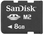 SanDisk 8GB M2 Memory Card