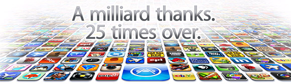 Apple App Store reaches 25 billion downloads