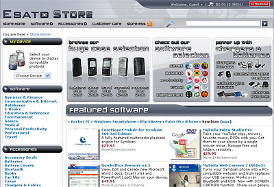 Esato software store