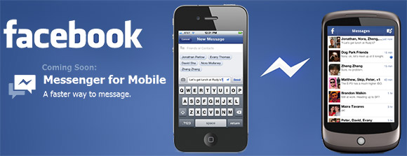 Facebook announces messenger app for Android and iPhone