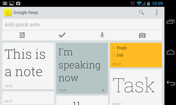 Google Keep for Android
