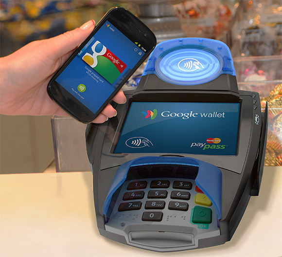 Google Wallet in action