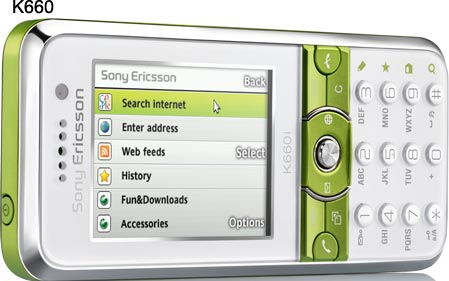 Sony Ericsson K660