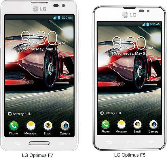 LG Optimus F7 and Optimus F5