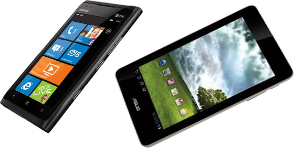 Nokia Lumia 900 Asus Ee Pad Memo 370T CES award 2012