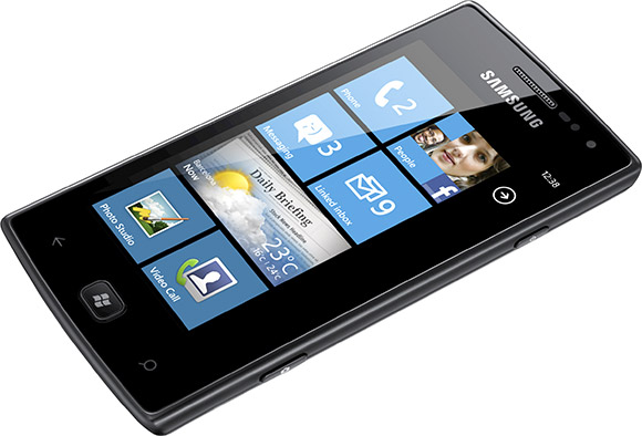 Samsung Omnia W Windows Phone 7.5 Mango announced