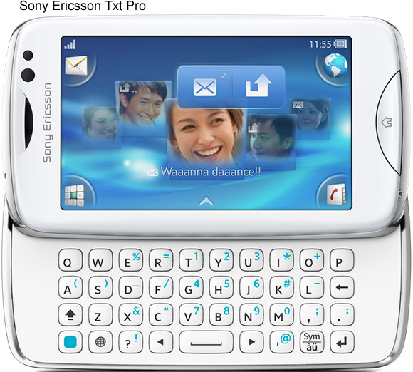 Sony Ericsson txt pro