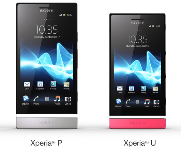 Sony Mobile Xperia U and Xperia P