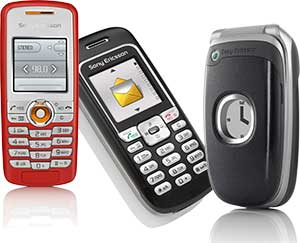 Sony Ericsson J220 J230 and Z300