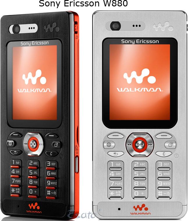 Sony Ericsson to launch two new Walkman phones: W880 / W888 and W610. -  Esato news