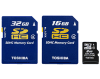 Toshiba announce 32 GB SD High Capacity memory card