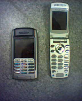 Sony Ericsson P900 and Z600
