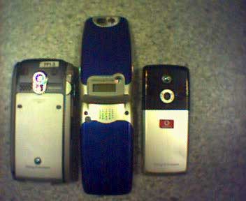 Sony Ericsson P900, Z600 and T610