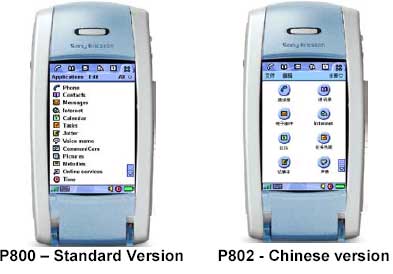 SonyEricsson P800