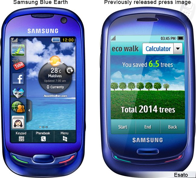 Samsung S7550 Blue Earth