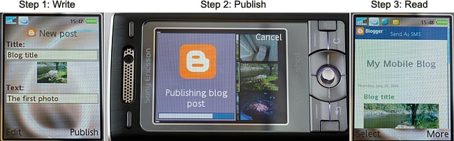 Publish blog