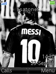Messi K810 theme