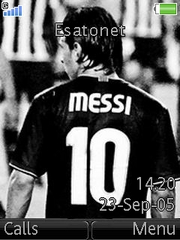 Messi W830 theme