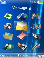 Windows Mobile theme for Sony Ericsson K850
