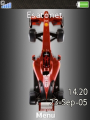 Ferrari F60 theme for Sony Ericsson K850