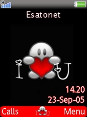 I love you K800 / K800i theme