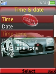 Bugatti Veyron theme 