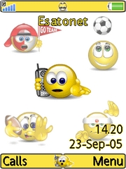 Smilies theme for Sony Ericsson K810 / K810i