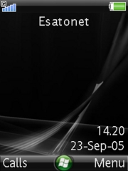 Vista Black Edition K800 / K800i theme