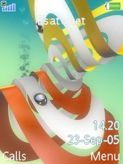 Clownfish theme for Sony Ericsson K800