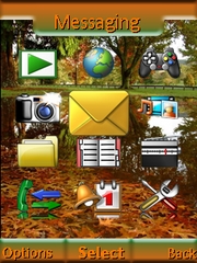 Autumn theme for Sony Ericsson W595
