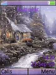 Christmas time theme for Sony Ericsson W580 / W580i