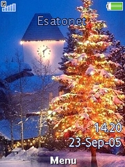 Xmas theme for Sony Ericsson Cedar