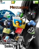 Amor robot K310 / K310i theme