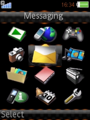 Black Walkman K770  theme
