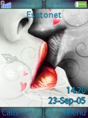 Kiss me K810 theme