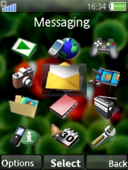 iPhone theme for Sony Ericsson K850