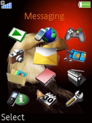 Eagle theme for Sony Ericsson K800