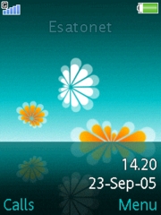 Flowers W850 theme