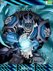 Blue Fantasy Cedar  theme