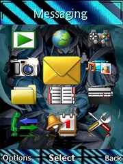Blue Fantasy Cedar  theme
