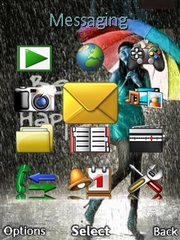 Rain Be Happy Cedar  theme