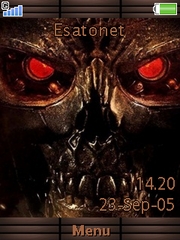 Fire Scull Elm  theme